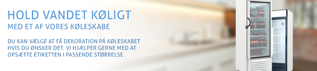 Køleskabe med glaslåge